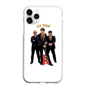 Чехол для iPhone 11 Pro матовый с принтом ZZ TOP в Белгороде, Силикон |  | blues | rock | zz top | блюз | зизи топ | музыка | рок