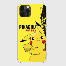Чехол для iPhone 12 Pro Max с принтом Pikachu Pika Pika в Белгороде, Силикон |  | go | pikachu | pokemon | го | пика | пикачу | покемон