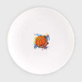 Тарелка с принтом Баскетбольный мяч в штрихах в Белгороде, фарфор | диаметр - 210 мм
диаметр для нанесения принта - 120 мм | Тематика изображения на принте: баскетбол | стилизация | штрихи