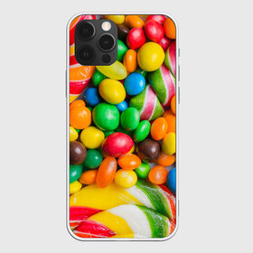Чехол для iPhone 12 Pro Max с принтом Сладкоежка в Белгороде, Силикон |  | Тематика изображения на принте: вкуснотища | вкусняшки | глазурь | жевачка | карамель | карамельки | конфетки | конфеты | леденец | мармеладки | сахар | сладости