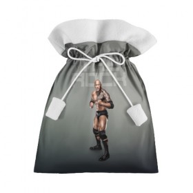 Подарочный 3D мешок с принтом The Rock WWE в Белгороде, 100% полиэстер | Размер: 29*39 см | dwayne johnson | the rock | wwe | рестлинг | спорт