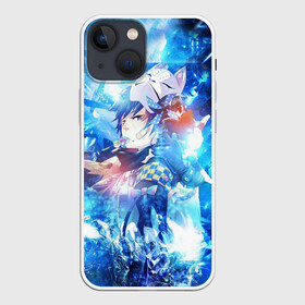 Чехол для iPhone 13 mini с принтом Blue Exorcist blue art в Белгороде,  |  | anime | ao no exorcist | blue exorcist | аниме | синий экзорцист | экзорцист