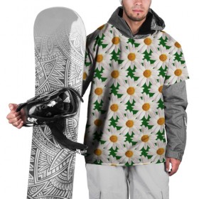 Накидка на куртку 3D с принтом Ромашки в Белгороде, 100% полиэстер |  | Тематика изображения на принте: лето | природа | цветы