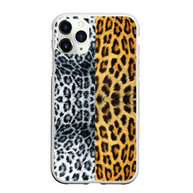 Чехол для iPhone 11 Pro Max матовый с принтом Леопард Снежный Барс в Белгороде, Силикон |  | textures | барс | животное | леопард | пятна | снежный | текстура | чёрное с белым
