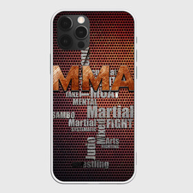 Чехол для iPhone 12 Pro с принтом MMA в Белгороде, силикон | область печати: задняя сторона чехла, без боковых панелей | judo | mixed | mma | sambo | wrestling
