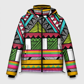 Мужская зимняя куртка 3D с принтом Зимбабве в Белгороде, верх — 100% полиэстер; подкладка — 100% полиэстер; утеплитель — 100% полиэстер | длина ниже бедра, свободный силуэт Оверсайз. Есть воротник-стойка, отстегивающийся капюшон и ветрозащитная планка. 

Боковые карманы с листочкой на кнопках и внутренний карман на молнии. | африка | орнамент | этнический | этно