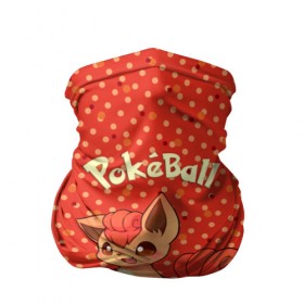 Бандана-труба 3D с принтом Pokeball в Белгороде, 100% полиэстер, ткань с особыми свойствами — Activecool | плотность 150‒180 г/м2; хорошо тянется, но сохраняет форму | pokeball | pokemon | покебол | покемон