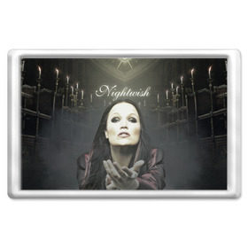 Магнит 45*70 с принтом Тарья Турунен Nightwish в Белгороде, Пластик | Размер: 78*52 мм; Размер печати: 70*45 | nightwish | металл | музыка | рок | тарья турунен