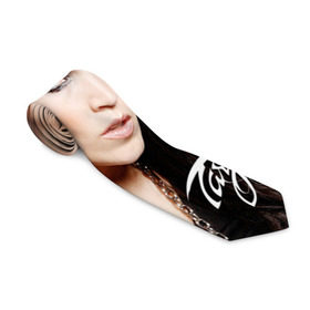 Галстук 3D с принтом Tarja Turunen Nightwish в Белгороде, 100% полиэстер | Длина 148 см; Плотность 150-180 г/м2 | nightwish | металл | музыка | рок | тарья турунен