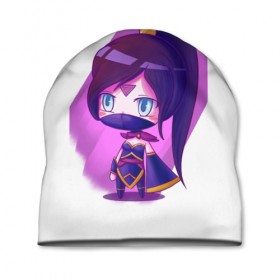 Шапка 3D с принтом Templar Assassin Cute в Белгороде, 100% полиэстер | универсальный размер, печать по всей поверхности изделия | dota | dota 2 | дота | дотан | раки | темпларка