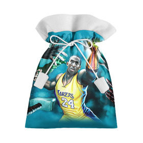 Подарочный 3D мешок с принтом Kobe Bryant в Белгороде, 100% полиэстер | Размер: 29*39 см | Тематика изображения на принте: kobe bryant | lakers | los angeles lakers | nba. | баскетбол | баскетболист | коби брайант | лайкерс | лос анджелес лейкерс | нба