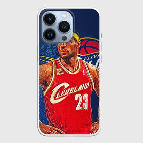 Чехол для iPhone 13 Pro с принтом LeBron James в Белгороде,  |  | cleveland cavaliers | lebron james | nba. | баскетбол | баскетболист | джеймс леброн | кливленд кавальерс | нба