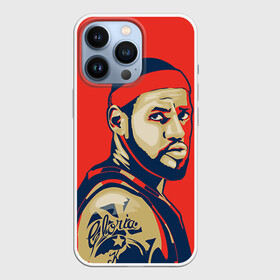 Чехол для iPhone 13 Pro с принтом LeBron James в Белгороде,  |  | cleveland cavaliers | lebron james | nba. | баскетбол | баскетболист | джеймс леброн | кливленд кавальерс | нба