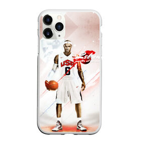Чехол для iPhone 11 Pro матовый с принтом LeBron James в Белгороде, Силикон |  | cleveland cavaliers | lebron james | nba. | баскетбол | баскетболист | джеймс леброн | кливленд кавальерс | нба