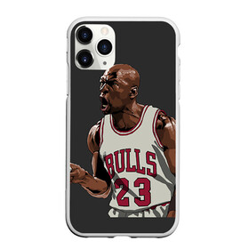 Чехол для iPhone 11 Pro матовый с принтом Michael Jordan в Белгороде, Силикон |  | chicago bulls | michael jeffrey jordan | nba. | баскетбол | баскетболист | вашингтон уизардс | майкл джордан | нба | чикаго | чикаго буллз