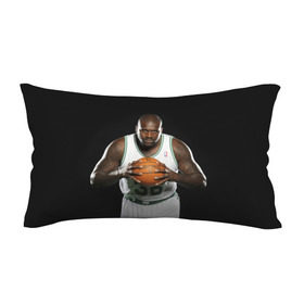 Подушка 3D антистресс с принтом Shaquille O`Neal в Белгороде, наволочка — 100% полиэстер, наполнитель — вспененный полистирол | состоит из подушки и наволочки на молнии | Тематика изображения на принте: shaquille oneal | баскетболист | нба | шакил онил