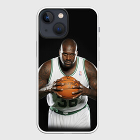 Чехол для iPhone 13 mini с принтом Shaquille ONeal в Белгороде,  |  | shaquille oneal | баскетболист | нба | шакил онил