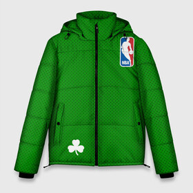 Мужская зимняя куртка 3D с принтом Boston Celtics в Белгороде, верх — 100% полиэстер; подкладка — 100% полиэстер; утеплитель — 100% полиэстер | длина ниже бедра, свободный силуэт Оверсайз. Есть воротник-стойка, отстегивающийся капюшон и ветрозащитная планка. 

Боковые карманы с листочкой на кнопках и внутренний карман на молнии. | boston celtics | бостон | бостон селтикс | нба | селтикс