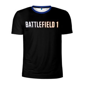 Мужская футболка 3D спортивная с принтом BATTLEFIELD 1 в Белгороде, 100% полиэстер с улучшенными характеристиками | приталенный силуэт, круглая горловина, широкие плечи, сужается к линии бедра | battlefield 1 | батлфилд 1