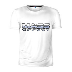 Мужская футболка 3D спортивная с принтом Mass effect в Белгороде, 100% полиэстер с улучшенными характеристиками | приталенный силуэт, круглая горловина, широкие плечи, сужается к линии бедра | andromeda | pc | андромеда | игры | масс | эффект