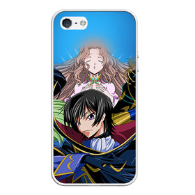 Чехол для iPhone 5/5S матовый с принтом Code Geass 1 в Белгороде, Силикон | Область печати: задняя сторона чехла, без боковых панелей | anime | аниме | анимешник | анимешникам | восставший лелуш | код гиас | код гиасс | код гиасс: восставший лелуш