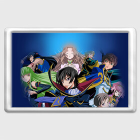 Магнит 45*70 с принтом Code Geass 1 в Белгороде, Пластик | Размер: 78*52 мм; Размер печати: 70*45 | anime | аниме | анимешник | анимешникам | восставший лелуш | код гиас | код гиасс | код гиасс: восставший лелуш