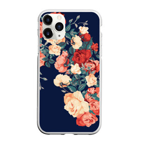 Чехол для iPhone 11 Pro Max матовый с принтом Fashion flowers в Белгороде, Силикон |  | fashion | flower | мода | фэшн | цветы