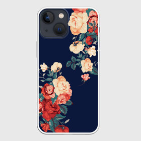 Чехол для iPhone 13 mini с принтом Fashion flowers в Белгороде,  |  | fashion | flower | мода | фэшн | цветы