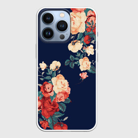 Чехол для iPhone 13 Pro с принтом Fashion flowers в Белгороде,  |  | fashion | flower | мода | фэшн | цветы