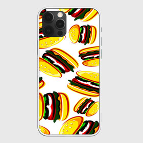 Чехол для iPhone 12 Pro Max с принтом Гамбургер в Белгороде, Силикон |  | fast food | фастфуд