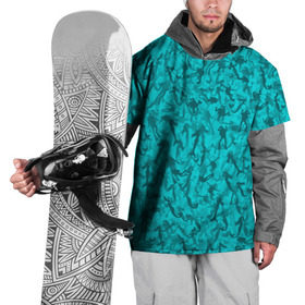 Накидка на куртку 3D с принтом Аквалангисты и русалки в Белгороде, 100% полиэстер |  | вода | море | океан | охота | рыба | рыбак | рыбалка