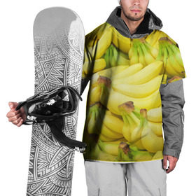 Накидка на куртку 3D с принтом бананы в Белгороде, 100% полиэстер |  | Тематика изображения на принте: 