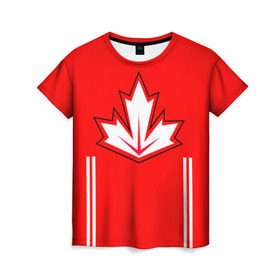 Женская футболка 3D с принтом Сборная Канады по хоккею 2016 в Белгороде, 100% полиэфир ( синтетическое хлопкоподобное полотно) | прямой крой, круглый вырез горловины, длина до линии бедер | world cup hockey | брент бёрс | вратарь | дрю даути | защитник | канада | клюшка | кубок мира | нападающий | петерс билл | сanada | сборная канады | сидни патрик кросби | хоккей | хоккейная форма | шайба