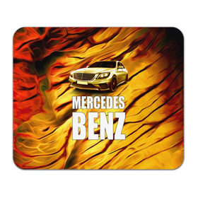 Коврик прямоугольный с принтом Mercedes Benz в Белгороде, натуральный каучук | размер 230 х 185 мм; запечатка лицевой стороны | benz | mercedes | авто | автомобиль | водитель | машина | мерседес бенц | тачка