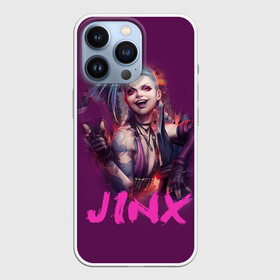 Чехол для iPhone 13 Pro с принтом Jinx в Белгороде,  |  | Тематика изображения на принте: l.o.l | league of legends | игры | лига легенд | лол