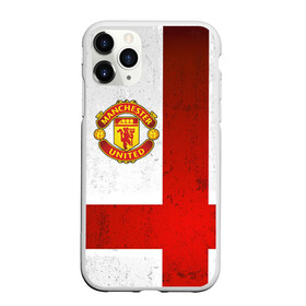 Чехол для iPhone 11 Pro матовый с принтом Manchester United FC в Белгороде, Силикон |  | англия | клуб | манчестер | фк | футбол | футбольный | юнайтед