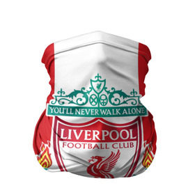 Бандана-труба 3D с принтом Liverpool FC в Белгороде, 100% полиэстер, ткань с особыми свойствами — Activecool | плотность 150‒180 г/м2; хорошо тянется, но сохраняет форму | англия | клуб | ливерпуль | фк | футбол | футбольный