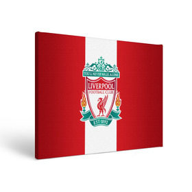 Холст прямоугольный с принтом Liverpool FC в Белгороде, 100% ПВХ |  | англия | клуб | ливерпуль | фк | футбол | футбольный