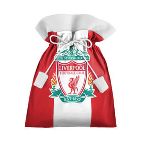 Подарочный 3D мешок с принтом Liverpool FC в Белгороде, 100% полиэстер | Размер: 29*39 см | англия | клуб | ливерпуль | фк | футбол | футбольный