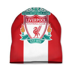Шапка 3D с принтом Liverpool FC в Белгороде, 100% полиэстер | универсальный размер, печать по всей поверхности изделия | англия | клуб | ливерпуль | фк | футбол | футбольный