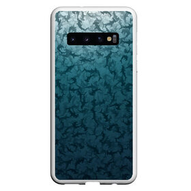 Чехол для Samsung Galaxy S10 с принтом Акулы-молоты в Белгороде, Силикон | Область печати: задняя сторона чехла, без боковых панелей | камуфляж | море | океан | рыба