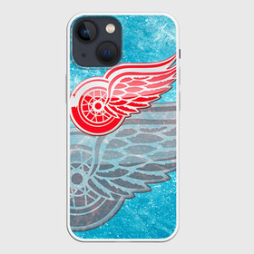 Чехол для iPhone 13 mini с принтом Хоккей 3 в Белгороде,  |  | nhl | stanley cup |  detroit red wings | детройд | детройт ред уингз | кубок стенли | кубок стэнли | марченко | нхл | хоккей | хоккейный клуб