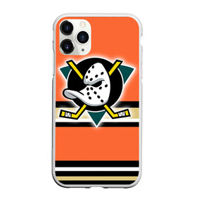 Чехол для iPhone 11 Pro матовый с принтом Хоккей 7 в Белгороде, Силикон |  | anaheim ducks | nhl | stanley cup | кубок стенли | кубок стэнли | нхл | хоккей | хоккейный клуб