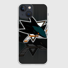 Чехол для iPhone 13 mini с принтом Хоккей 11 в Белгороде,  |  | nhl | san jose sharks | sharks | stanley cup | кубок стенли | кубок стэнли | нхл | сан хосе | сан хосе шаркс | хоккей | хоккейный клуб | шаркс