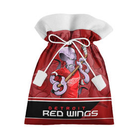 Подарочный 3D мешок с принтом Detroit Red Wings в Белгороде, 100% полиэстер | Размер: 29*39 см | Тематика изображения на принте: detroit red wings | nhl | stanley cup | детройд | детройт ред уингз | кубок стенли | кубок стэнли | марченко | нхл | хоккей | хоккейный клуб