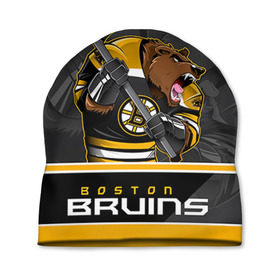 Шапка 3D с принтом Boston Bruins в Белгороде, 100% полиэстер | универсальный размер, печать по всей поверхности изделия | boston bruins | nhl | stanley cup | бостон | бостон брюинз | брюинз | брюинс | кубок стенли | кубок стэнли | нхл | хоккей | хоккейный клуб | худобин