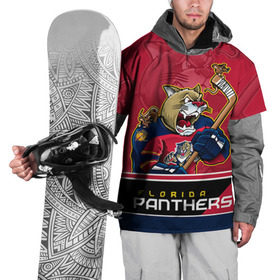 Накидка на куртку 3D с принтом Florida Panthers в Белгороде, 100% полиэстер |  | florida panthers | nhl | stanley cup | кубок стенли | кубок стэнли | нхл | флорида пантерз | флорида пантеры | хоккей | хоккейный клуб