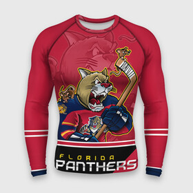 Мужской рашгард 3D с принтом Florida Panthers в Белгороде,  |  | Тематика изображения на принте: florida panthers | nhl | stanley cup | кубок стенли | кубок стэнли | нхл | флорида пантерз | флорида пантеры | хоккей | хоккейный клуб