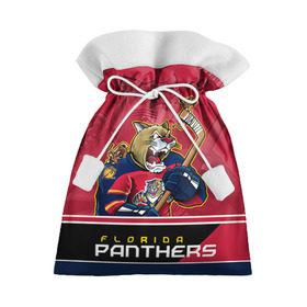 Подарочный 3D мешок с принтом Florida Panthers в Белгороде, 100% полиэстер | Размер: 29*39 см | florida panthers | nhl | stanley cup | кубок стенли | кубок стэнли | нхл | флорида пантерз | флорида пантеры | хоккей | хоккейный клуб