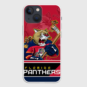 Чехол для iPhone 13 mini с принтом Florida Panthers в Белгороде,  |  | florida panthers | nhl | stanley cup | кубок стенли | кубок стэнли | нхл | флорида пантерз | флорида пантеры | хоккей | хоккейный клуб